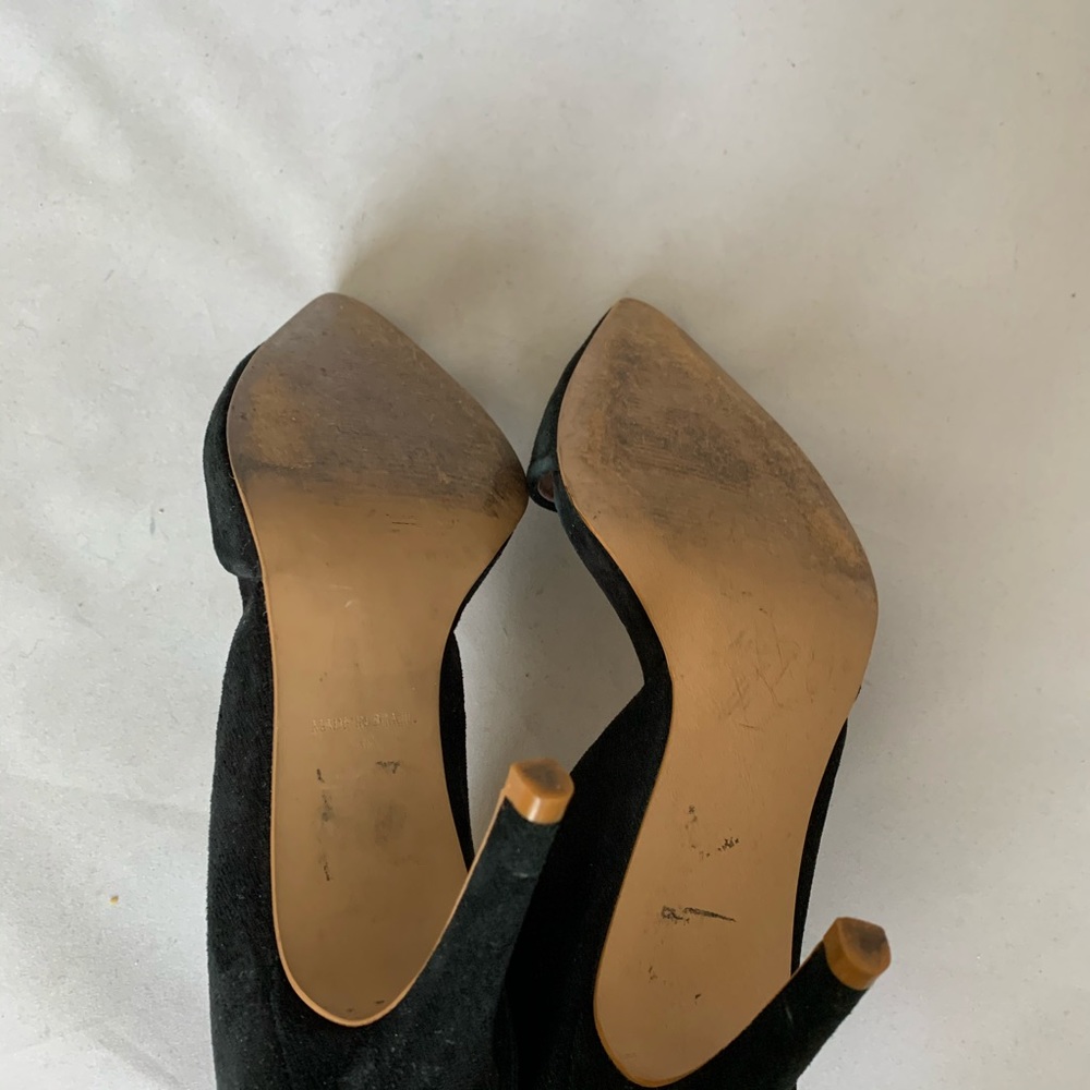 Reiss D’orsay Black Suede Pumps - Picture 9 of 9
